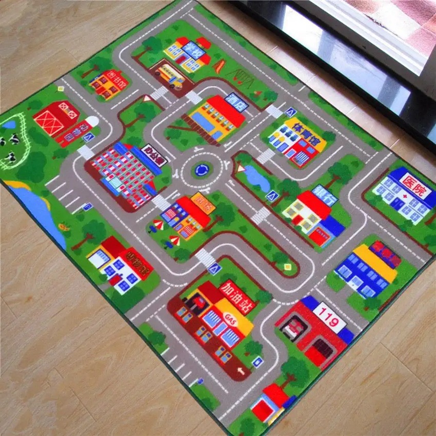 無紡布地圖游戲墊